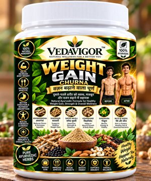 Muscle Gain Churna Natural Ayurvedic Mass Gainer 5