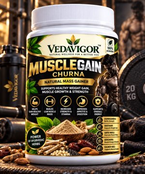 MuscleGain Churna – Ayurvedic-Inspired Fitness & Muscle Wellness 1